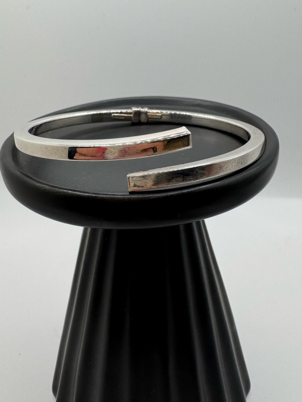 Silver Open Cuff Bracelet - Minimalist Women's Bracelet